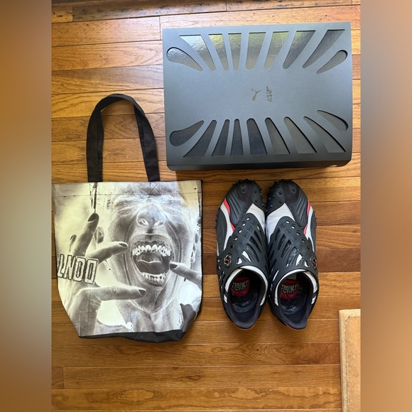 A$AP ROCKY x PUMA Gabbia Leather Sneakers - Picture 1 of 13
